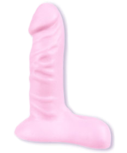 Pink 9 Inch Ballsy Super Cock