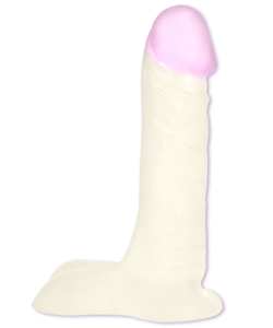 7 Inch Blush UR3 Ballsy Dildo