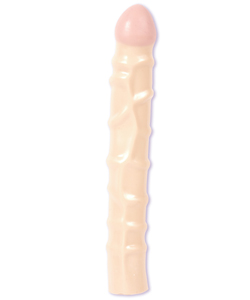 8 Inch Slim Line Dong Flesh