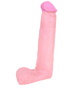 Natural Dildo 8 Inch with Balls