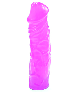 8 Inch Jelly Bender Purple