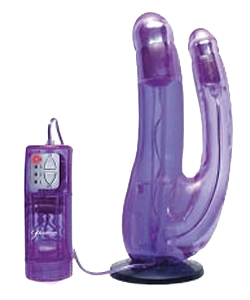 Crotchless Vibrating Double Penetrator