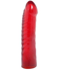 7.5 Inch Basix Rubber Works Dong Red