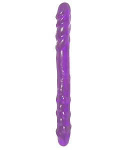 Basix Rubber Works 16 Inch Double Dong Purple