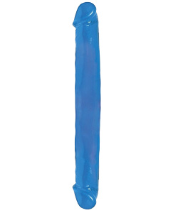 Basix Rubber Works 12 Inch Double Dong Blue