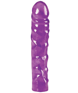 7.5 Inch Veined Jr Dong Purple