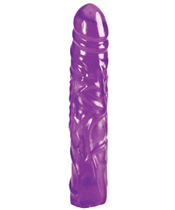 8.5 Inch Veined Chubby Dong Purple