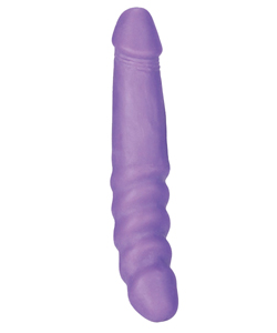 Pure Skin Play Thing Mini Double Dong Purple