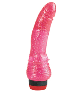 Hot Pinks Curved Penis 6.25 Inch