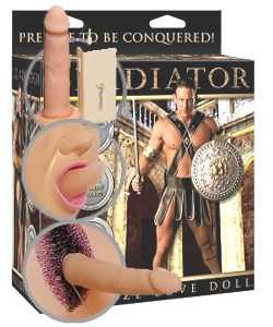 Gladiator Full Size Inflatable Sex Doll