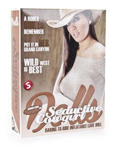 Seductive Cowgirl Inflatable Love Doll