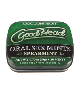 Goodhead Oral Sex Mints Spearmint