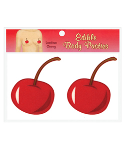 Cherry Edible Body Pasties