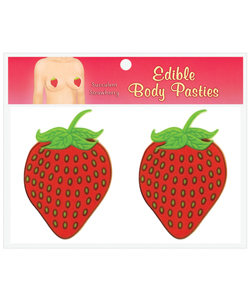 Strawberry Edible Body Pasties