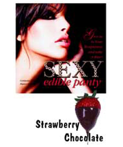 STRAWBERRY CHOCOLATE Edible Bikini Panties For Women