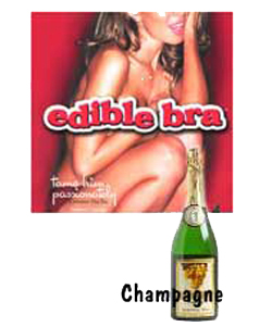 CHAMPAGNE Edible Bra