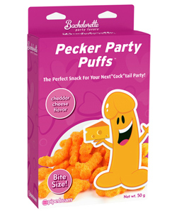Cheddar Cheese Pecker Party Puffs