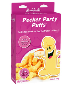 White Cheddar Pecker Party Puffs