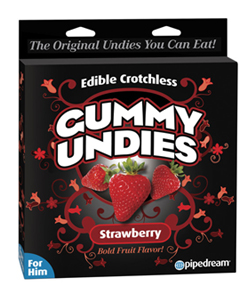 Strawberry Edible Male Gummy Undies