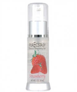 Pure Ecstasy Strawberry Flavored Stimulating Gel