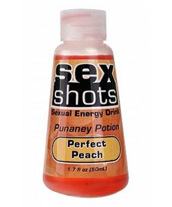 Sex Shots Sexual Energy Drink Punaney Peach