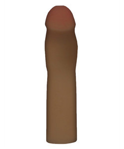 Performance 1.5 Inch Cock Extension Brown