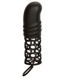 Silicone Black Penis Extension 2 Inch
