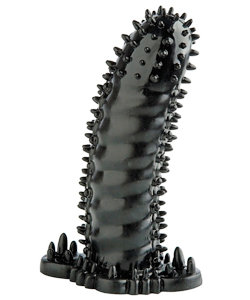 Bristly Penis Sleeve Black