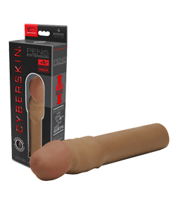 CyberSkin Transformer 4 Inch Penis Extension Dark