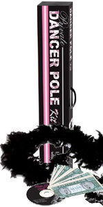 Private Dancer Pole Kit, Pink ~ TS1459-7