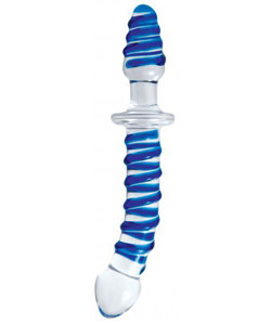 Twisted Love Double Ended Glass Dildo