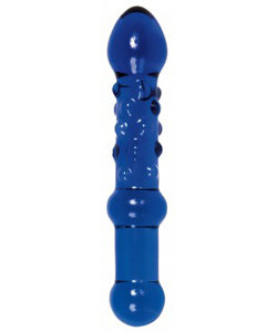 Adam and Eve Beaded Sensations Glass Dildo