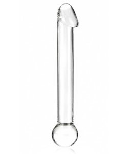 7 Inch Realistic Head Glass Dildo