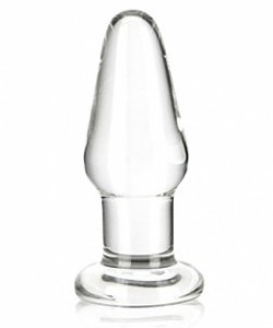 Glas 3.5 Inch Glass Butt Plug