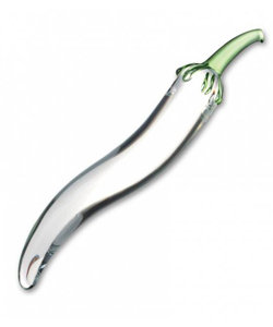 Glass Naturals Chili Pepper Dildo