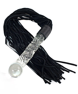 Icicles  No 38 Glass Cat O Nine Tails Whip