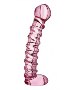 Shakti Glass Dildo Pink