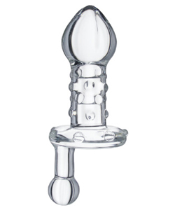 Lila Glass Plug Clear