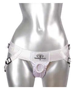 SpareParts Joque Harness White Size B