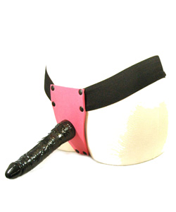 Sensual Comfort Strap-On Dildo Pink