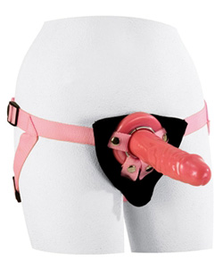 Gina Lynn Pink Harness with Stud