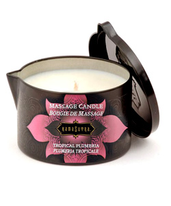 Kama Sutra Tropical Plumeria Massage Candle