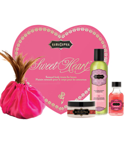 Kama Sutra Strawberry Sweet Heart Massage Kit