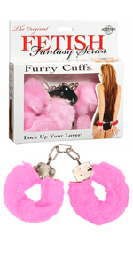 Pink Furry Handcuffs