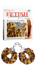 Cheetah Furry Handcuffs ~ PD3804-39
