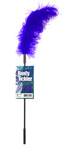 Royal Blue Ostrich Feather Tickler ~  SS700-05