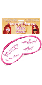 Horny Honey Play Mask, White ~ HP2220