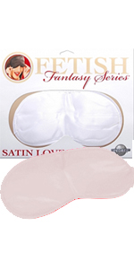 White Satin Love Mask ~ PD3903-19