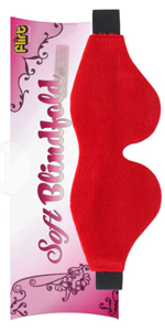 Flirt Red Soft Blindfold ~ SS930-41