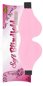 Flirt Light Pink Soft Blindfold ~ SS930-43